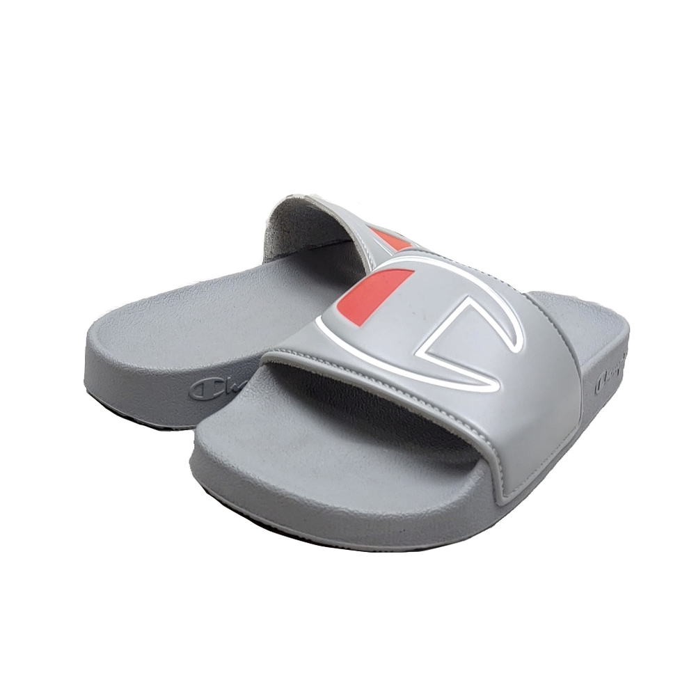 NWOT Champions Wmn 6 IPO Gray Slide Slip On Sandal - Picture 2 of 7